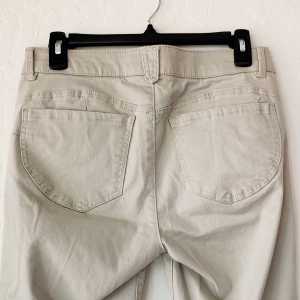 Democracy Tan Ankle Skimmers Pants Size 4 - Picture 6 of 12